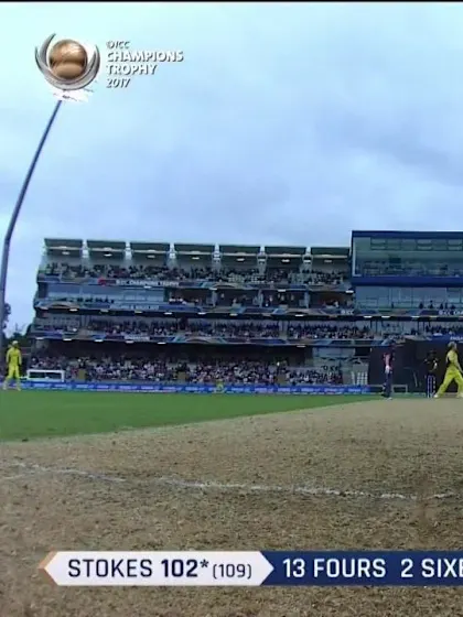 CENTURY: Ben Stokes brings up his 100