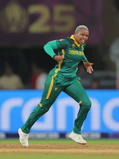 Mlaba snaps the big wicket of Harmanpreet | CWC25