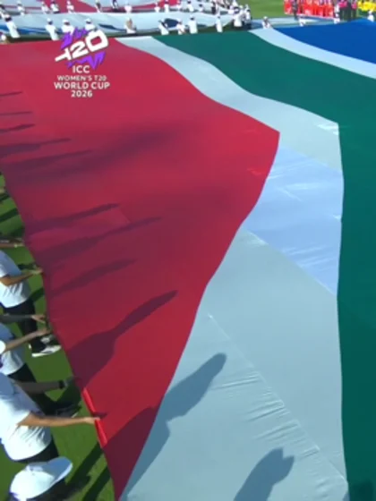 South Africa proudly sing their national anthem | Women's T20WC 2026