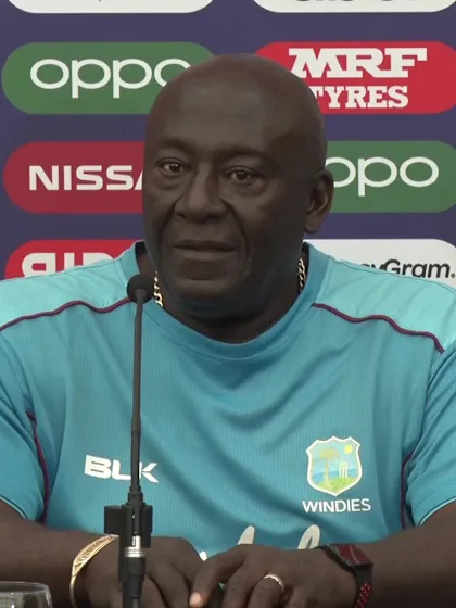 9 June - Southampton - West Indies Assistant coach Roddy Estwick pre-match press conference