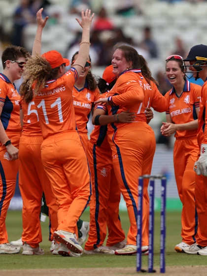 Pure delight for De Lange and Netherlands | Women's T20WC 2026