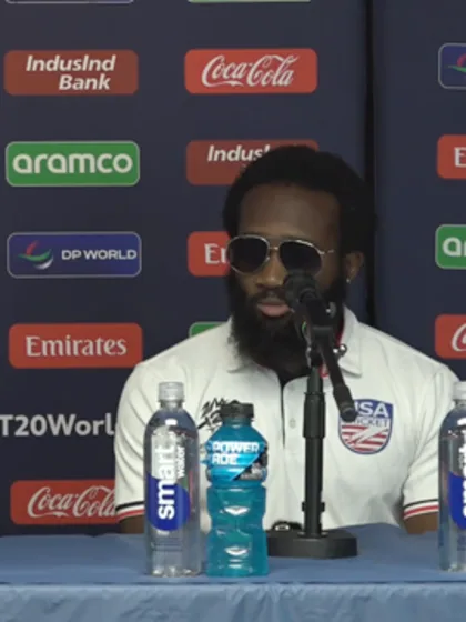 Aaron Jones (USA Vice-Captain) pre-match Press-Conference - 11th June 2024