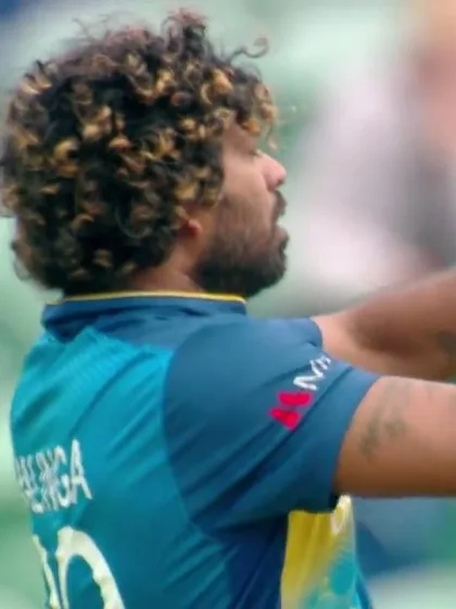 CWC19: AFG v SL - Malinga gets Shahzad