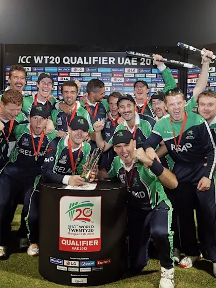 Alan Isaac congratulates Ireland for winning ICC WT20Q 