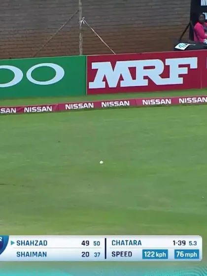 WATCH: Highlights from Rameez Shahzad's 59 against Zimbabwe