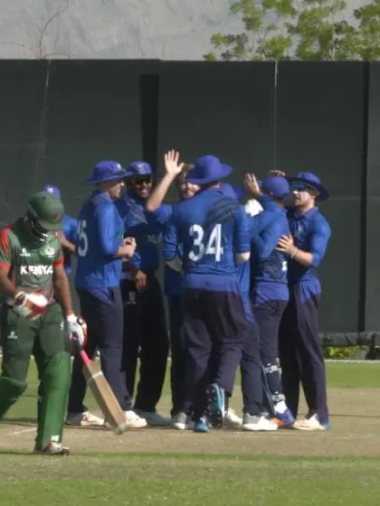 CWC Challenge League B – Oman: Italy v Kenya – Naman Patel falls for one