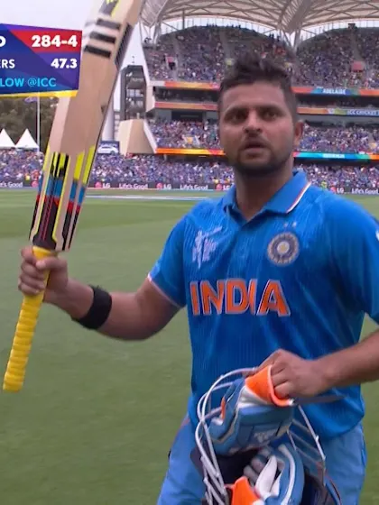 Suresh Raina wicket – IND vs PAK
