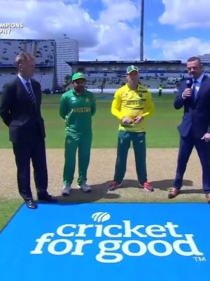 #CT17 Pak v SA: Toss report