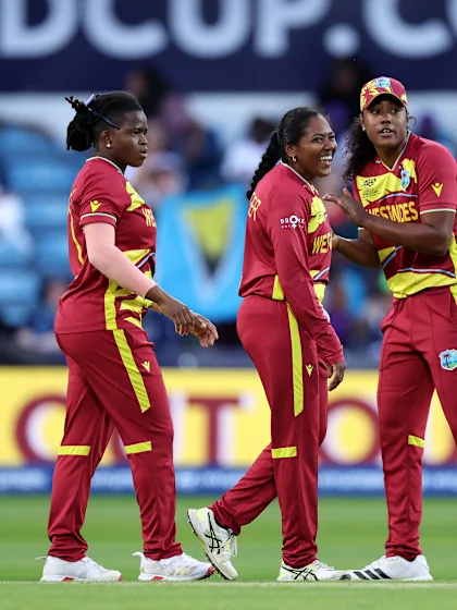 Afy Fletcher removes Nilakshika Silva | Women's T20WC 2026