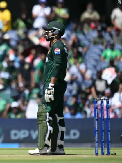 Logo of A double blow for Pakistan | USA v PAK | T20WC 2024