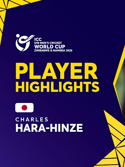 Charles Hara-Hinze plays a brave knock | Player Highlights | U19 CWC 2026