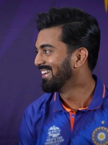 Logo of Insta memories with KL Rahul | T20 World Cup