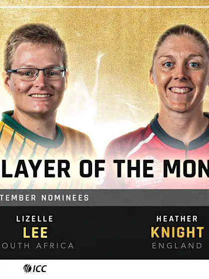 ICC Player of the Month nominations for September announced