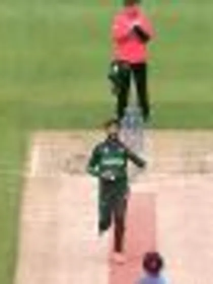 Logo of CWC19: IND v PAK - Amir receives warnings for following through on the pitch