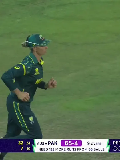 Muneeba Ali - Wicket - Australia vs Pakistan