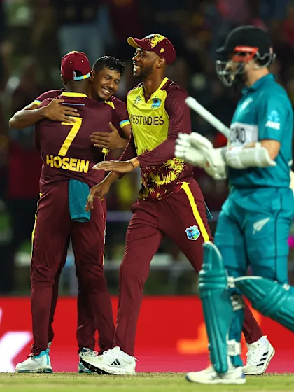 Logo of Clutch West Indies secure Group C progression as Kiwis' T20 World Cup hopes hang by a thread