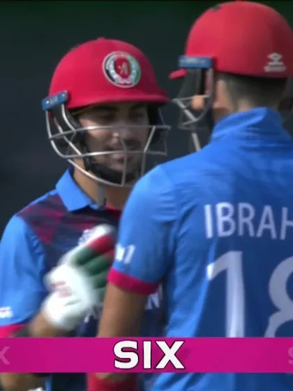 Rahmanullah Gurbaz - Six - England vs Afghanistan