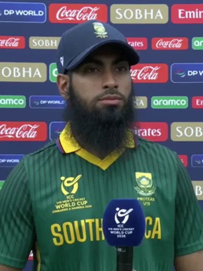 Muhammad Bulbulia | ICC U19MCWC26 | South Africa post-match interview | 16 January '26