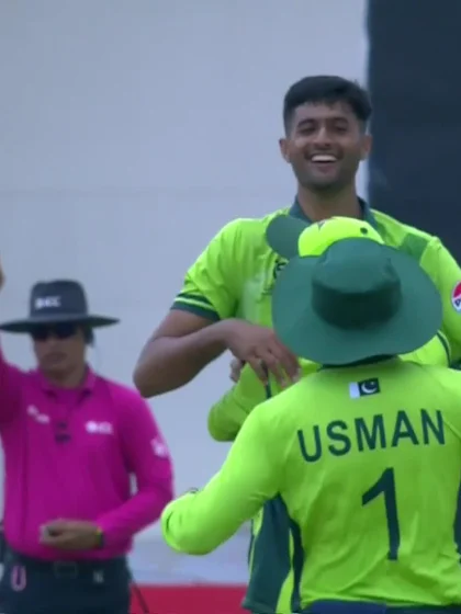 Jaskaran Sandhu - Wicket - Pakistan vs New Zealand