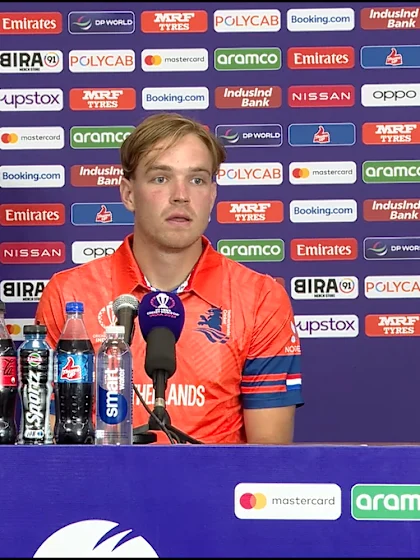 Bas de Leede (Netherlands player) post-match Press Conference - 6th October 2023