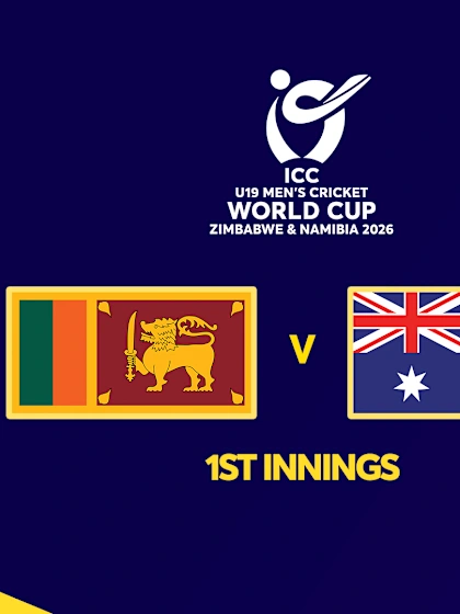 U19: Sri Lanka v Australia (1st Innings)