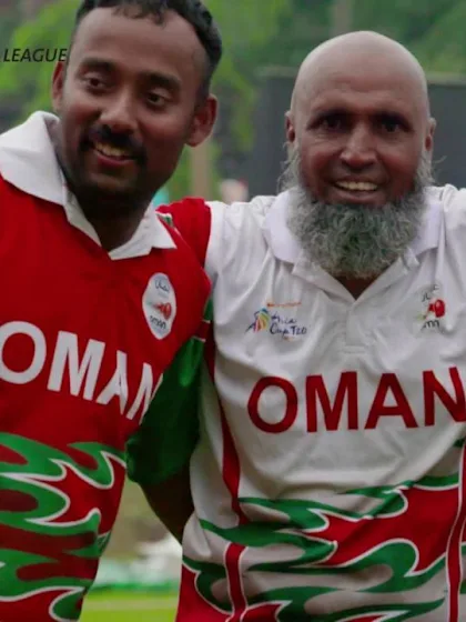 Oman lift the trophy