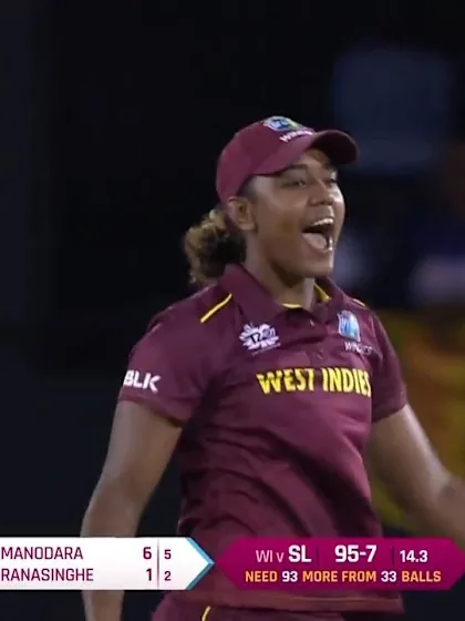 WI v SL: Sri Lanka fall of wickets 