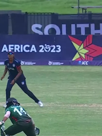 Logo of Wicket-Aditi-Chudasama-Bangladesh-U19s-Women v USA-U19s-Women ICC U19W T20WC 2023