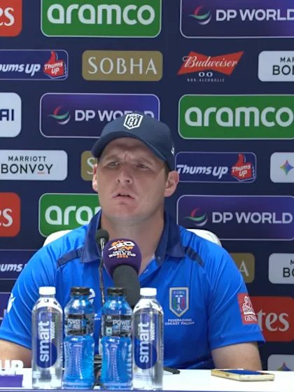 John Manenti | ICC MT20WC | Italy post-match press conference | 16 February '26