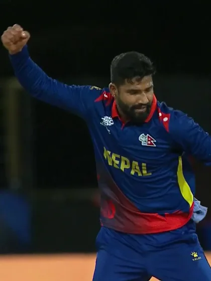 Logo of David Miller - Wicket - South Africa vs Nepal