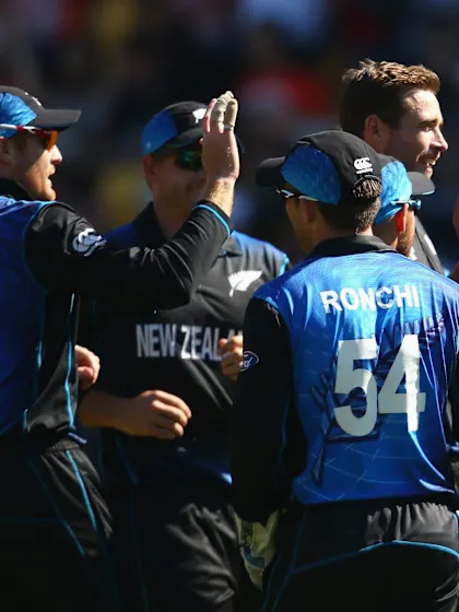 New Zealand v England: In Numbers