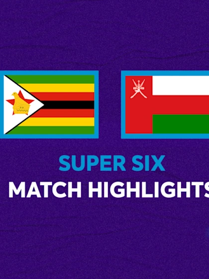 Zimbabwe hold off brave Oman as Williams stars again in Super Six opener | CWC23 Qualifier