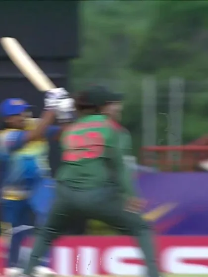 SL v BAN: Rumana Ahmed sends back Eshani Lokusooriyage