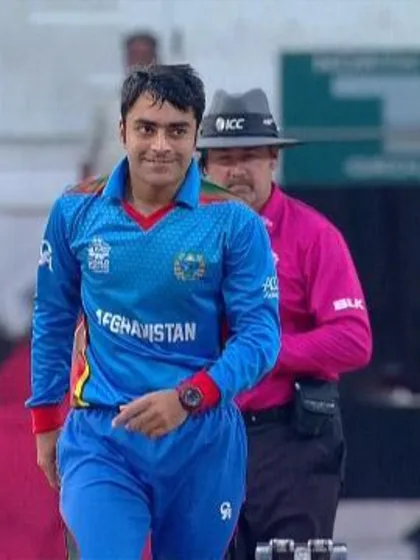 Logo of Rashid Khan Match Hero for Afghanistan v ZIM ICC WT20 2016