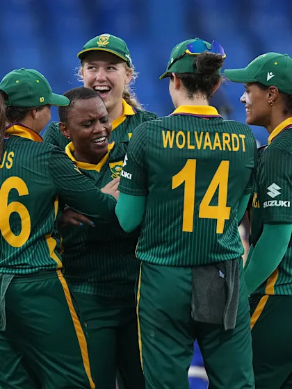 LIVE: Rain halts play after SA's strong start in CWC25 clash