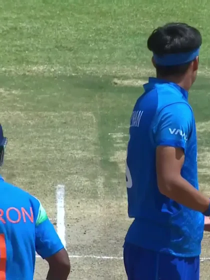 Aaron Varghese with a Four vs. Afghanistan