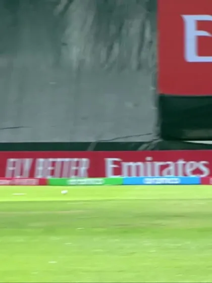 Prannav Chettipalayam with a Four vs. Afghanistan