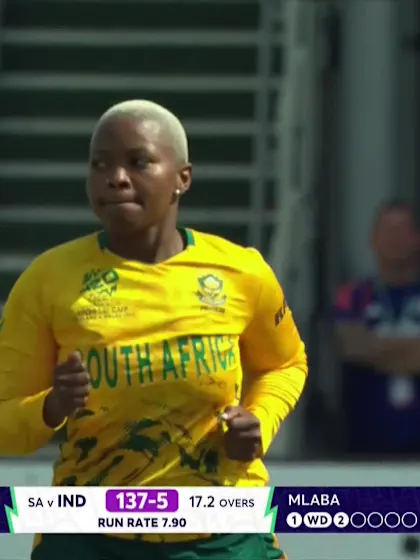 Deepti Sharma - Wicket - South Africa vs India