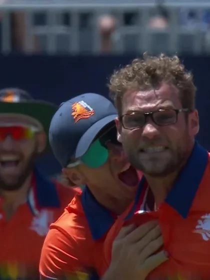 Logo of Heinrich Klaasen - Wicket - Netherlands vs South Africa