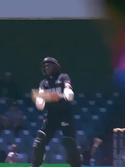 Snehith Reddy with a Six vs. Nepal