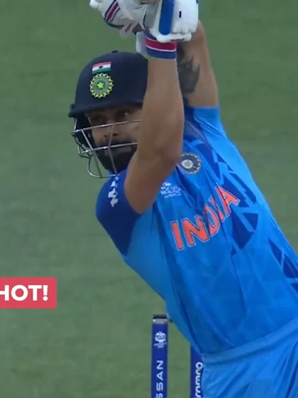 Nissan POTD: Kohli's majestic lift over covers for six
