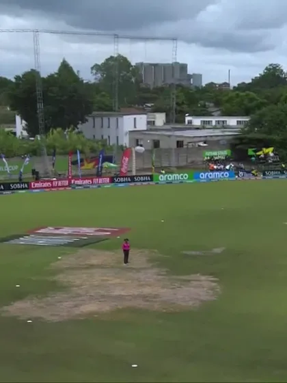 Thomas Rew with a Six vs. Pakistan