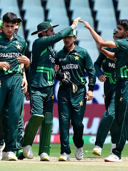 Pakistan reach U19 World Cup semi-final after gripping win over Bangladesh