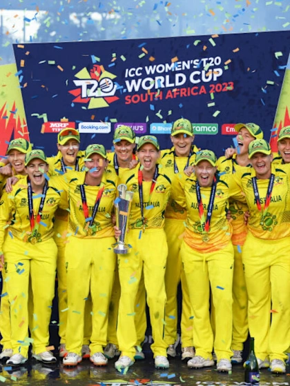 The moment Australia lifted the T20 World Cup for the sixth time | Women's T20WC 2023
