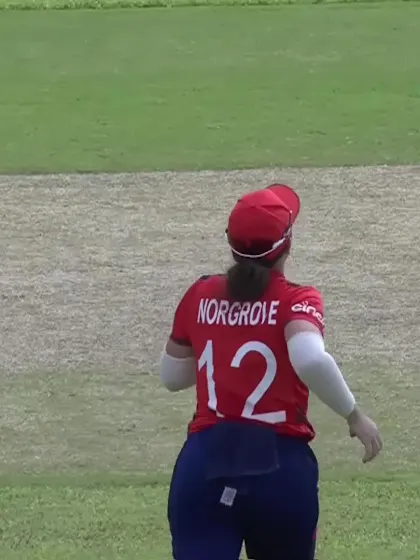 Logo of A Todd with a Batting vs England Women Under-19