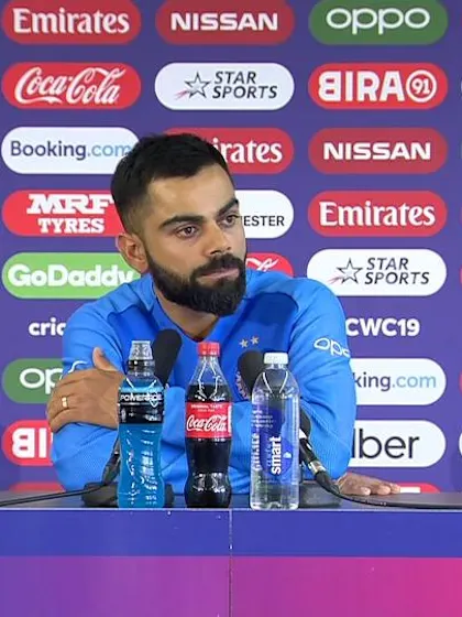 CWC19 SF: IND v NZ – Virat Kohli post-match press conference 