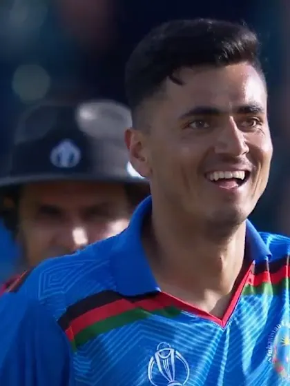 Logo of CWC19: AFG v AUS - Mujeeb dismisses Smith