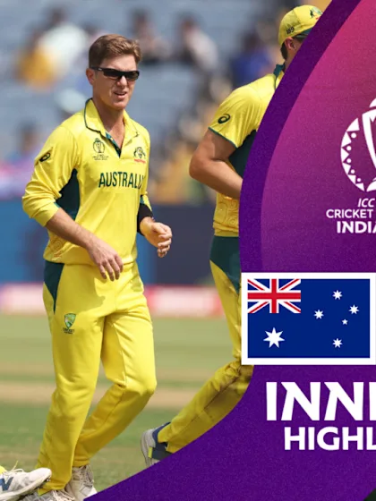 Bangladesh set Australia a challenging target at the back of Tawhid knock | Innings Highlights | CWC23