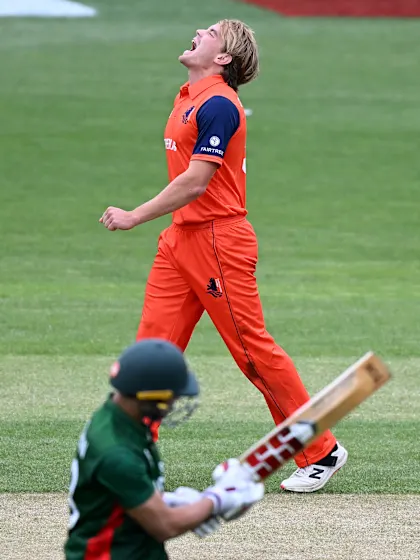 Wicket - Nurul Hasan - Bangladesh v Netherlands ICC T20WC 2022