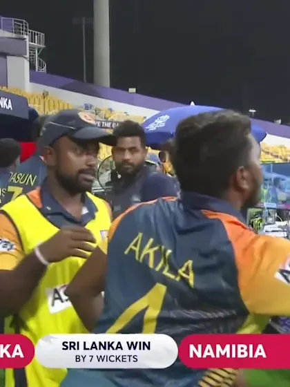 SLvNAM: Rajapaksa finishes match with six